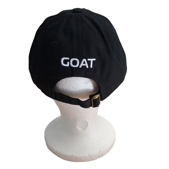Golf Gods Australia Goat The King Black Dad Golf Hat Cap NWOT - Picture 3 of 5